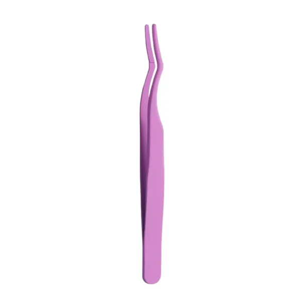 Eyebrow Tweezers Professional Hair Beauty Slanted Stainless Steel Tweezer Solid - Image 6