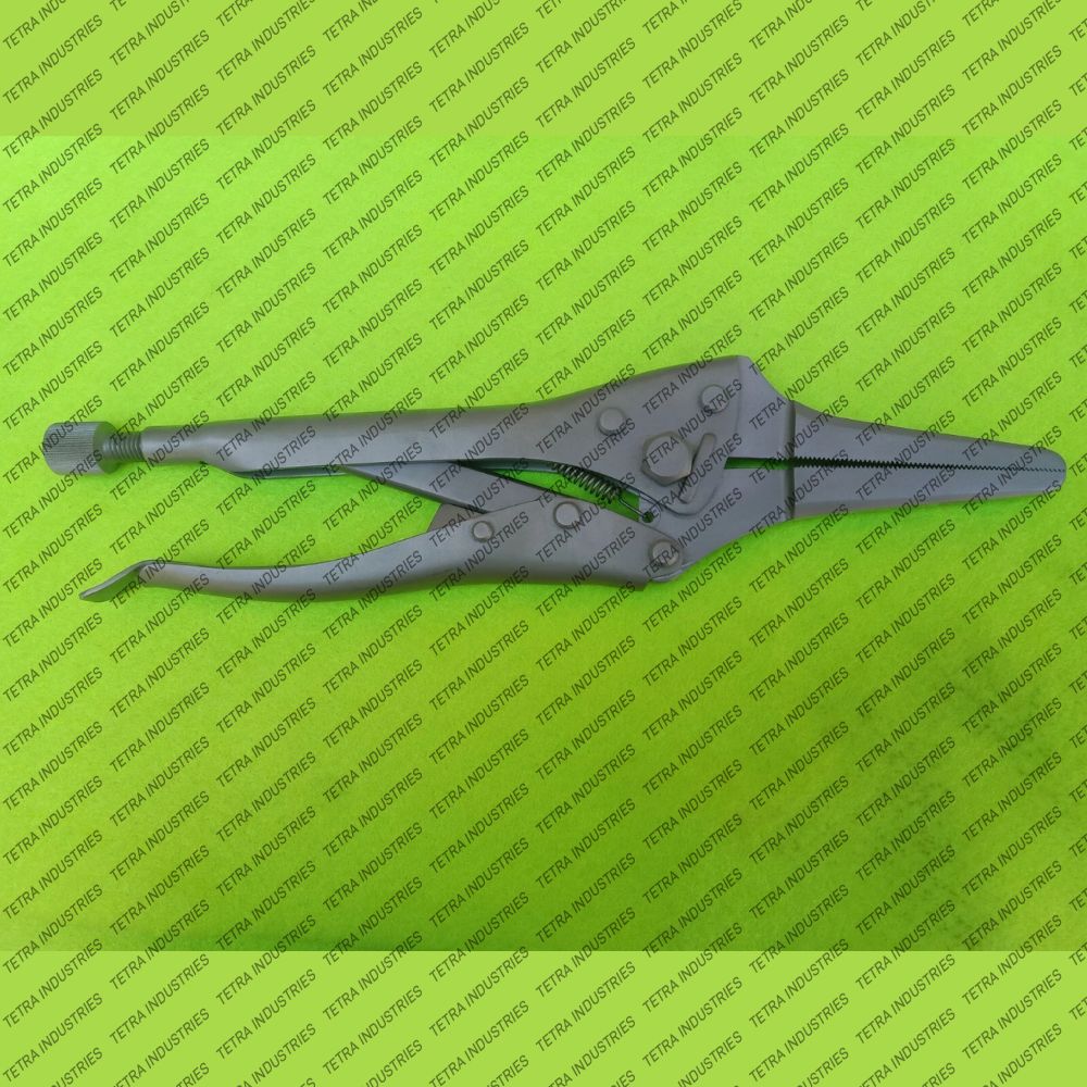 OR Grade Orthopedic Needle Nose Locking Plier Surgical Bone Holding & Grasping Forceps Stainless Steel Orthopedic Surgery Instrument Bone Reduction ToolCE Certified - Image 3