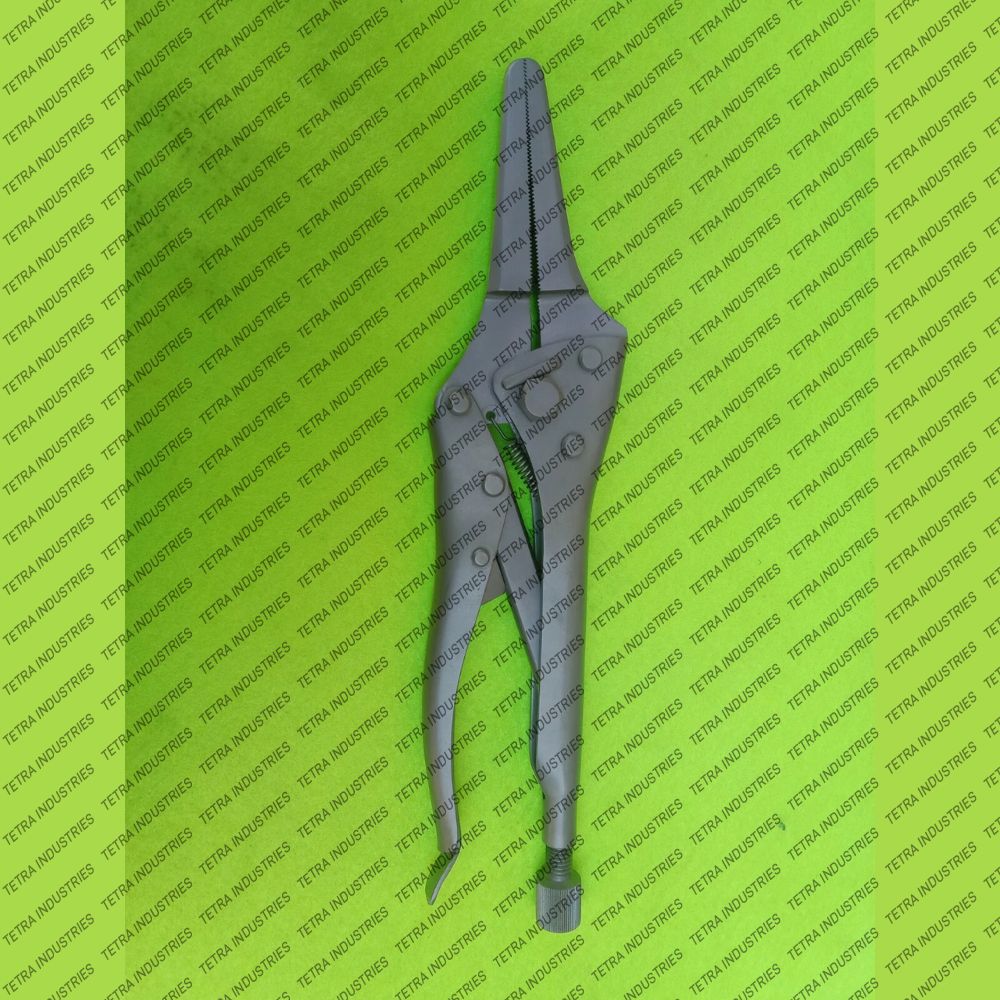 OR Grade Orthopedic Needle Nose Locking Plier Surgical Bone Holding & Grasping Forceps Stainless Steel Orthopedic Surgery Instrument Bone Reduction ToolCE Certified - Image 6